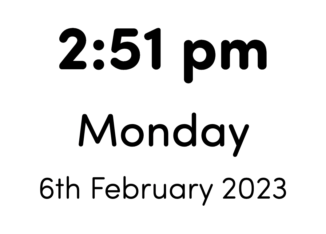 Date and Time