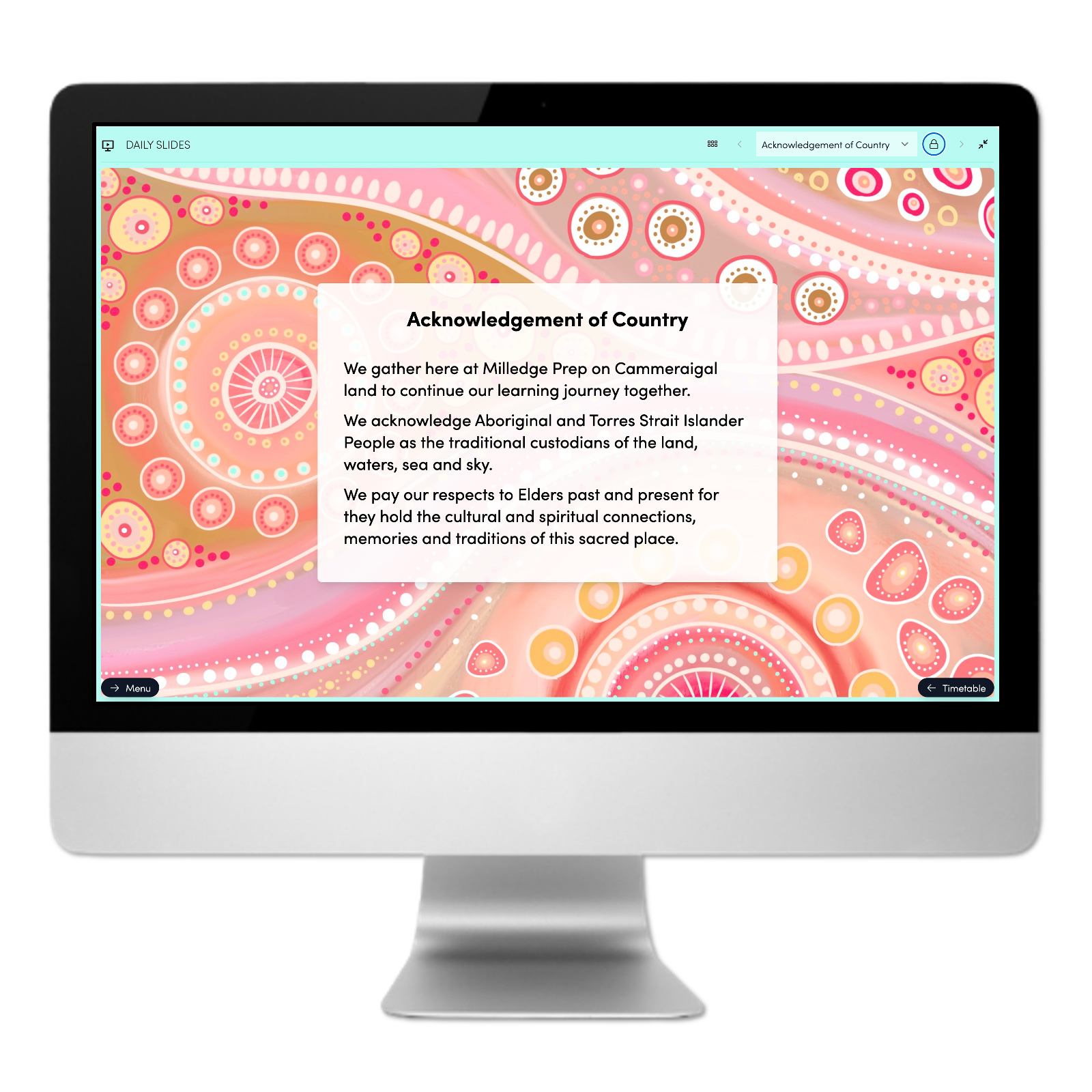 Acknowledgement of Country