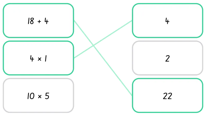 Match Maths Expressions